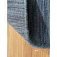 thumbnail image 5 of Rugsotic Carpets Hand Knotted Wool Area Rug 3'x5' Blue Contemporary Rectangle Indoor Rug for Living Room, Bedroom Antimicrobial L00501, 5 of 6