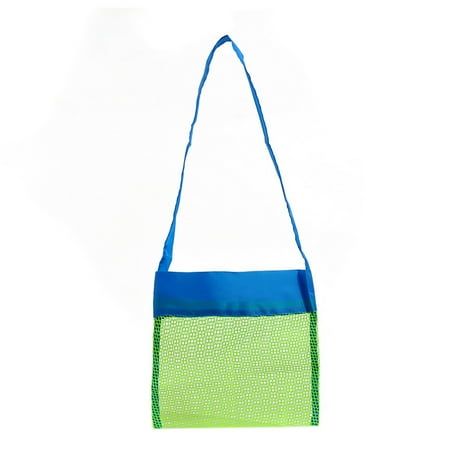 

QISIWOLE Beach Toy Mesh Bag Kids Shell Collecting Bag Totes with Zipper for Holding Shells Beach Sand Toy for Boys and Girls Deals