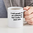 thumbnail image 4 of CafePress - Sabbatical Mugs - 11 oz Ceramic Mug - Novelty Coffee Tea Cup, 4 of 4