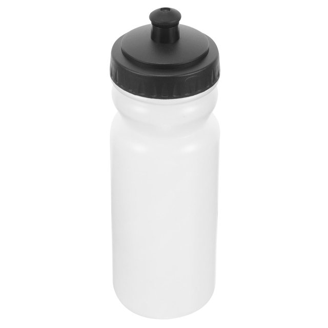 Botellas de agua para hacer ejercicio, maratón, portátiles, color blanco, para viajes, fitness