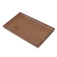 thumbnail image 3 of Food Serving Tray, Small Rectangle Black Walnut Tray Simple Fashion Serving Tray Serve Tea Fruit Cheese Wine Meals For Home Kitchen Restaurants, 3 of 8