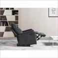 thumbnail image 5 of Recliners | Power Recliner Chair with Easy Control | Space-Saving Single Seat | Dark Gray Fabric, 5 of 10