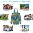 thumbnail image 5 of Lsque Animals In Camping Patten Youth Hoodie Sweatshirt Pullover with Kangaroo Pocket Boys and Girls Hoodie Warm Hoodie for Kids-X-Large, 5 of 6