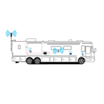 thumbnail image 2 of Mobile RV X6 Xtube Pro 55dB 6-Band 4G/5G Ready Extreme Power RV/Motorhome Kit, 2 of 2