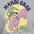 thumbnail image 3 of CafePress - Mardi Gras Flamingo T Shirt - Fitted T-Shirt, Vintage Fit Soft Cotton Tee, 3 of 4