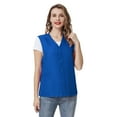 thumbnail image 1 of TOPTIE Unisex Essential Work Vest Supermarket Clerk Volunteer Vest-Blue-L, 1 of 8