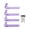 Purple, variant on YAHHU 2 Pairs Skate Guards Portable Ice Skate Blade Covers Adjustable Ice Skate Blade Protector for Hockey Skates Figure Skates Ice Skates in Purple Design with Superior Protection