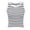 White, variant on Wang6 Womens Ribbed Turtleneck Tank Tops Trendy Sleeveless Knit Tshirts Causal Striped Printed Going out Tops Tees Beige One Size