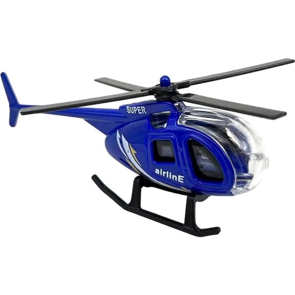 Jiibva Helicopter Toy Play Aircraft Model Alloy Military Decoration Simulation Helicopters Vehicles Gifts