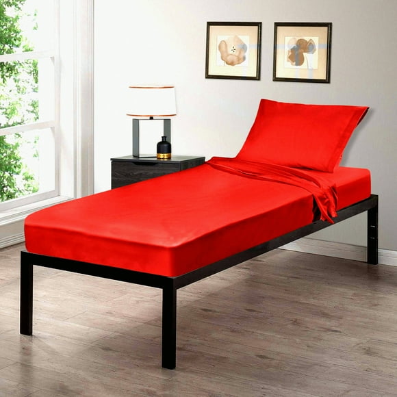 UltraSoft Cotton Camp Bed Sheet Set - Cot Size 3-Piece, 30" x 75" - Ideal for Bunk Beds, RVs, Guest Beds - Calret Cozy Collection