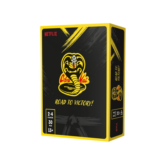 Netflix Cobra Kai Party Board Game for Ages 13 and up, from Asmodee