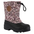 thumbnail image 1 of Trespass - Botas para Nieve Remy Entrada por Deslice, Cabilla Diseño Estampado Ditsy para Niños/Niñas (Marrón, Negro), 1 of 7