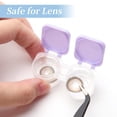thumbnail image 2 of Estuche para lentes de contacto SUSUB, paquete de 12, tapa abatible, colores surtidos, 2 of 3