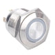 thumbnail image 2 of Interruptor de acero inoxidable Soledad Luz LED de anillo de reinicio 12V 16mm, 2 of 10