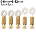 thumbnail image 1 of BTOER Leather Craft Basting Needle Set 5pcs for Accurate Stitching and Positioning, 1 of 8