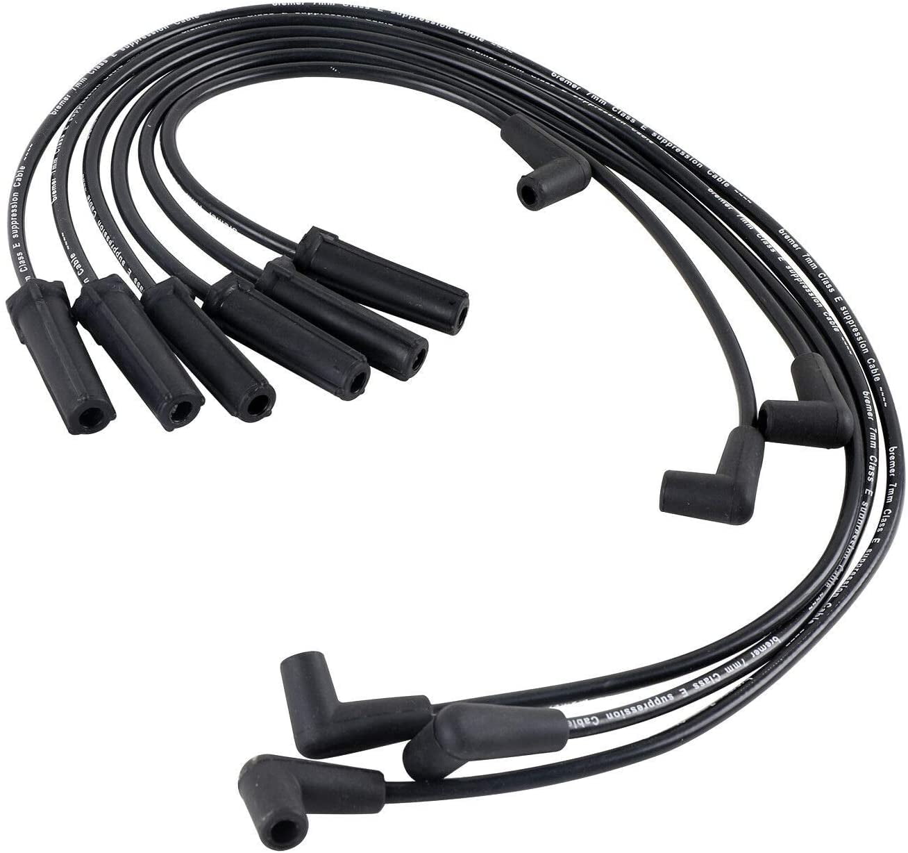 Bodeman Ignition Spark Plug Wires 7mm (6PC Set) for 9698 Buick Lesabre, 9597 Buick Avenue, 95