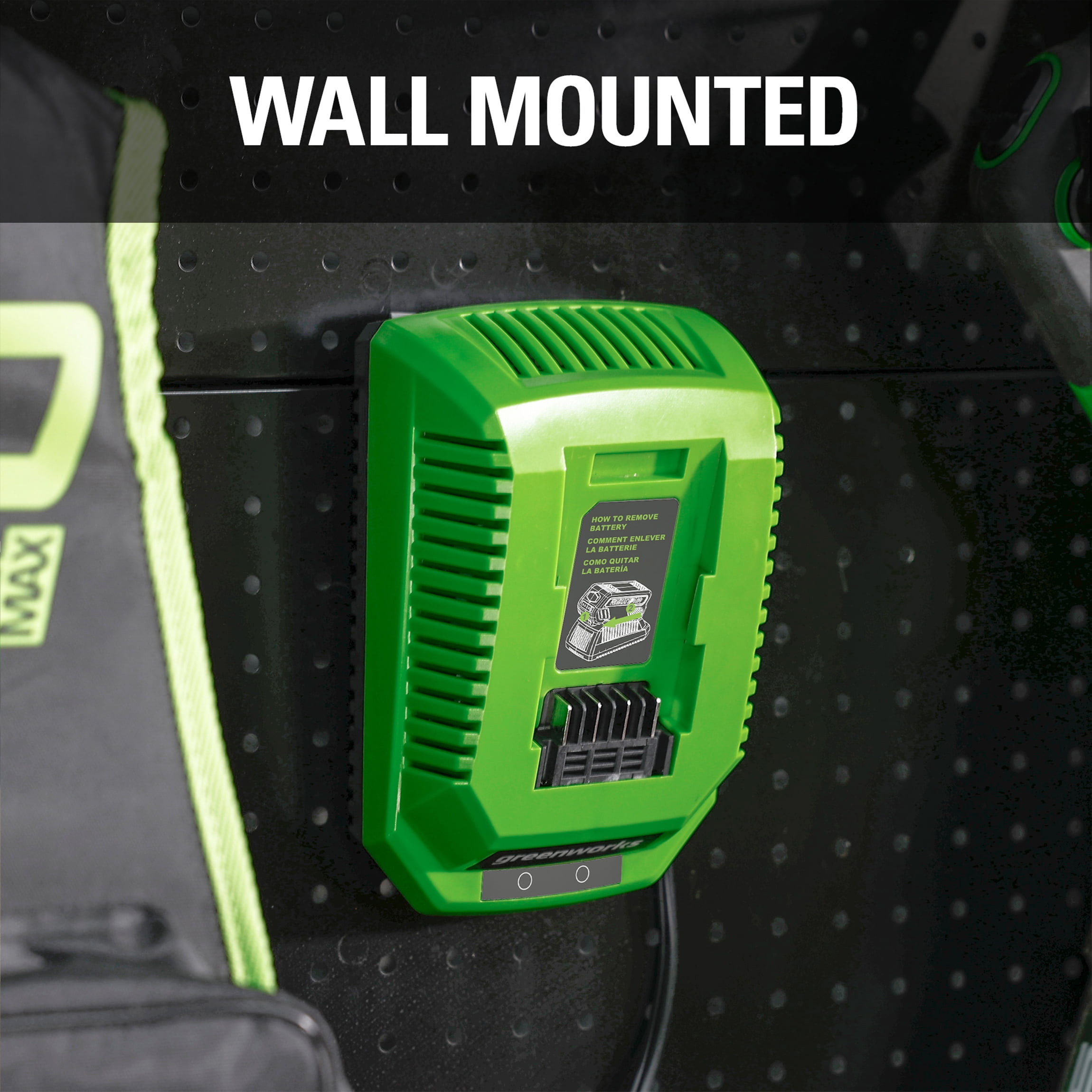Greenworks 40V Lithium Ion Battery Charger 29482