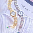 thumbnail image 2 of BS New Watch Bracelet Watch Glow Diamond Light Luxury Women's Quartz Watch Fashion, 2 of 5