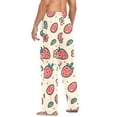 thumbnail image 6 of Cute Strawberry Men's Pajama Pants Cotton Long Sleepwear Lounge Pants L, 6 of 7