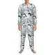thumbnail image 3 of Balery Sea Animal Pijama para Hombre de Dos Piezas con Manga Larga, Conjunto de Dormir y Descanso Suave con Bolsillos-Medium, 3 of 7