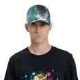 thumbnail image 4 of Fotbe Surfing Shark Gorro Clásico de Béisbol, Gorra Ajustable con Broche Snapback, Gorro de Exterior de Algodón Suave, 4 of 6