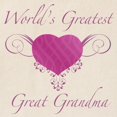 thumbnail image 2 of CafePress - World's Greatest Great Grandma (Heart) Tote Bag - Unisex Canvas Tote Bag, Beige, 1-Piece, 2 of 6