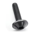 thumbnail image 2 of 4pcs Titanium Ti M6x50mm Button Torx Head Bolt Screw for Bicycle Motorcycle M6x50, Black, 2 of 4