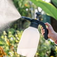 thumbnail image 2 of Junepar 2L Manual Pressure Garden Sprayer 12.2in Handheld Water Spray Bottle with Adjustable Nozzle Portable Sprinkling Can for Gardening Cleaning Patio Care White, 2 of 4
