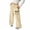 Beige, variant on Unisex Kids Casual Pants Full Length Straight Leg Trousers Elastic Waist Comfort Bottoms Pants Classic Everyday Kids Slacks Pants For Kids,6-7 Years