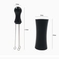 thumbnail image 2 of GUOOL Coffee Tamper Distributor Leveler Coffee Stirrer for Kitchen Black Stand Black, 2 of 6