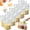 10PCS-S, variant on Reusable Airtight Storage Bags, Food-Grade Stand-Up Bulk Seal Grain Bag, Transparent Leak-Proof Moisture-Proof Cereal Containers with Handle, Funnel and Screw Cap for Flour, Rice, Cereal