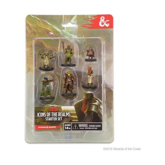 WizKids Dungeons and Dragons Icons of the Realms Figure Set Starter Set