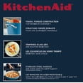thumbnail image 4 of KitchenAid 10pc Hard Anodized Ceramic Cookware Set - Blue Velvet, 4 of 6