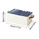 thumbnail image 3 of Fiudx Caja de Almacenamiento de Algodón, Organizador Armario de Lino Transpirable, Contenedor de Ropa de Tablero Resistente, Uso Doméstico Versátil, Organización Familiar, Diseño Lavable y Duradero., 3 of 7