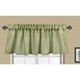 thumbnail image 2 of Aiking Home Pure 100% Faux Linen Window Valance - Size 56 inch x 16 inch, Moss, 2 of 4