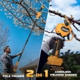 thumbnail image 2 of Tijeras de podar telescópicas Takuoo 21V inalámbricas 4.0Ah alcance de 4,2 m, 2 of 7