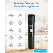 Waterdrop 15UA Under Sink Water Filter System, Under Counter Water Filter Direct Connect to Kitchen Faucet, NSF/ANSI 42 Certified, with one filter