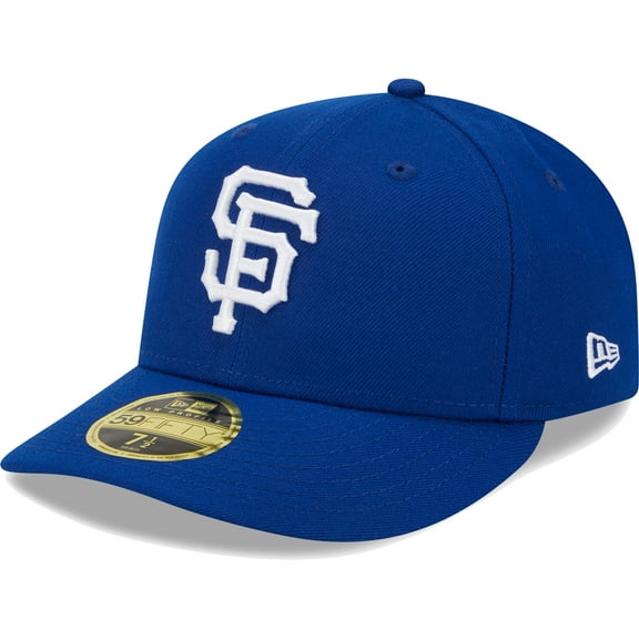 Men's New Era  Royal San Francisco Giants White Logo-Low Profile 59FIFTY Fitted Hat