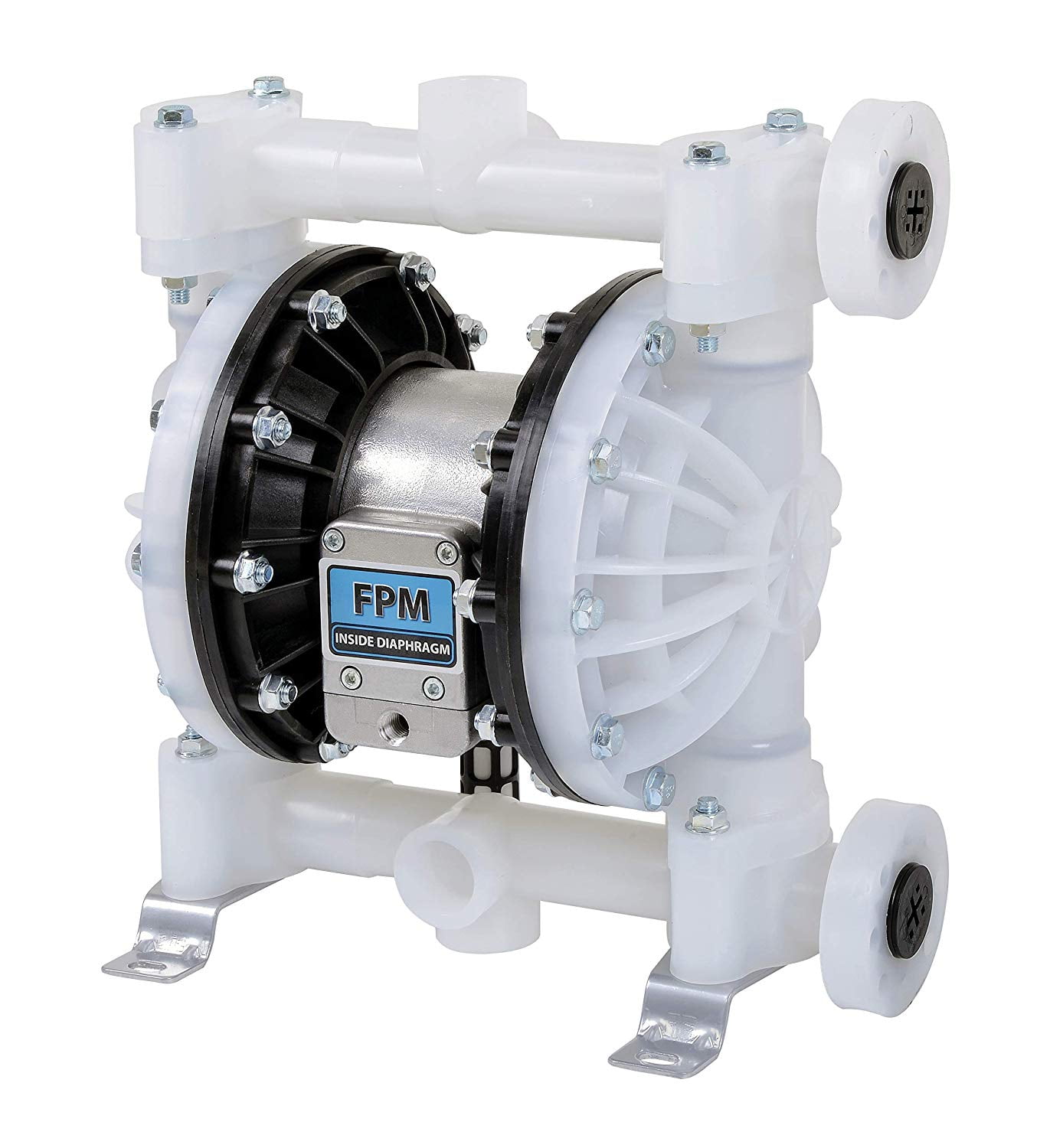 24GPM Windscreen /& Similar Chemicals Fuelworks Double Diaphragm Transfer Pump 1 FPM//FKM 90LPM Heavy Duty Polypropylene Air Operated Pneumatic for Bio-Diesel
