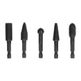 thumbnail image 1 of Juego de fresas rotativas, brocas de acero con alto contenido de carbono, accesorio de herramienta de corte, brocas para amoladora de matrices 5 piezas, 1 of 9