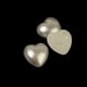 thumbnail image 5 of 50 AUTOADHESIVOS CON ESPALDA PLANA MARFIL PERLA CORAZON DECORACION ARTESANÍA DE BODA 9MM Yotijar Perlas de imitación, 5 of 10