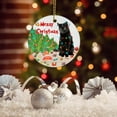 thumbnail image 6 of Floleo Black Cat Christmas Ornament - Halloween Ornament - Birthday Gift For Cat Lovers - Black Cat Xmas Decor Tree Hanging - Christmas Ornament - Car Hanging Ornaments, 6 of 7