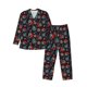 thumbnail image 1 of Balery Paisley1 Pijama para Hombre de Dos Piezas con Manga Larga, Conjunto de Dormir y Descanso Suave con Bolsillos-Small, 1 of 7