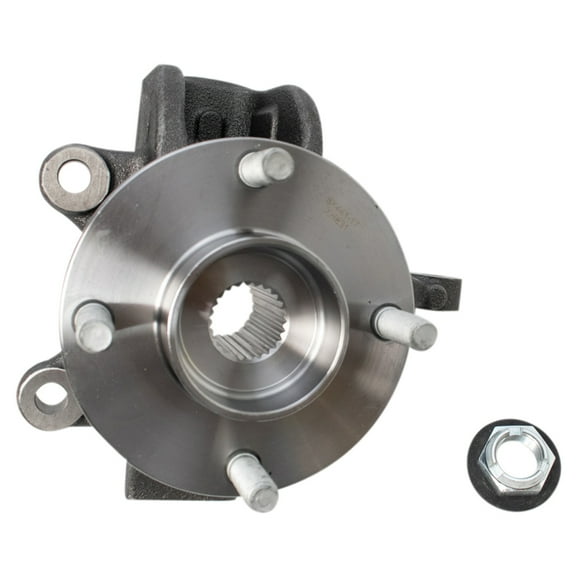 TRQ Complete Wheel Hub Bearing & Steering Knuckle Assembly LH for 06-11 Focus BHA42838