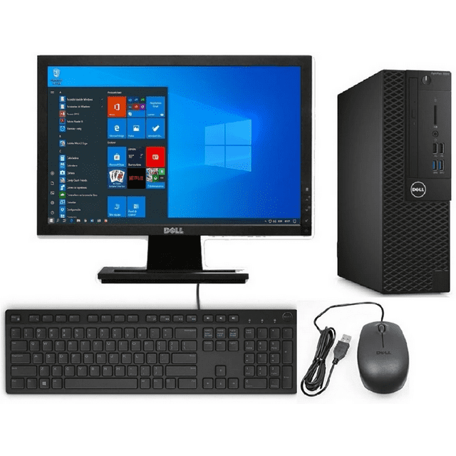 PC OPTIPLEX 3050 Intel Core i5-7500 3.40GHz 8 GB y 500 GB HDD Con monitor de 22p Optiplex Reacondicionado