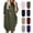 armygreen, variant on Womens Jumper Oversized Cat Printed Short Sleeve dresses summer Pocket Pullover Mini beach dresses for women 2022