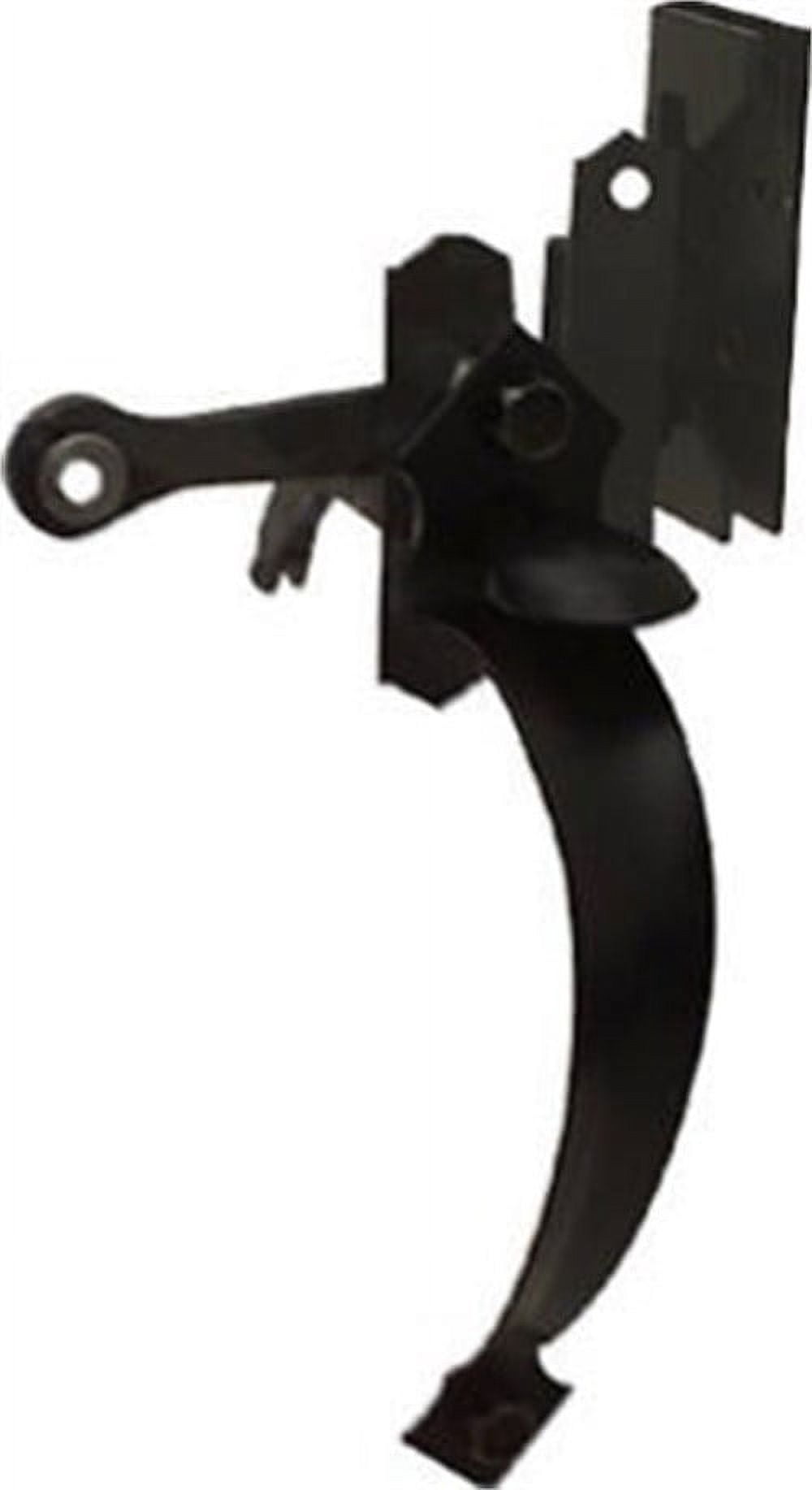 National Hardware  5 in. L Black  Steel  Thumb  Gate Latch