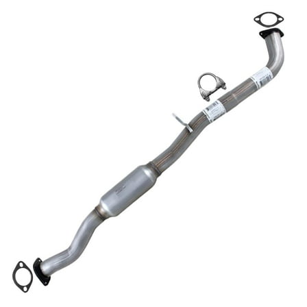 Stainless Steel Exhaust Resonator Pipe Fits Nissan 350Z 2003-2007 3.5L  - Direct Fit