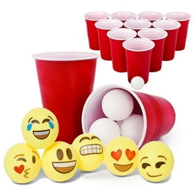 50 Assorted Beer Pong Balls Color Ping Pong Balls Washable