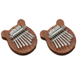 thumbnail image 1 of Mini Kalimba Mini Piano à Pouce 8 Tons Portable pour Débutant Instrument à Doigt A WM29, 1 of 5